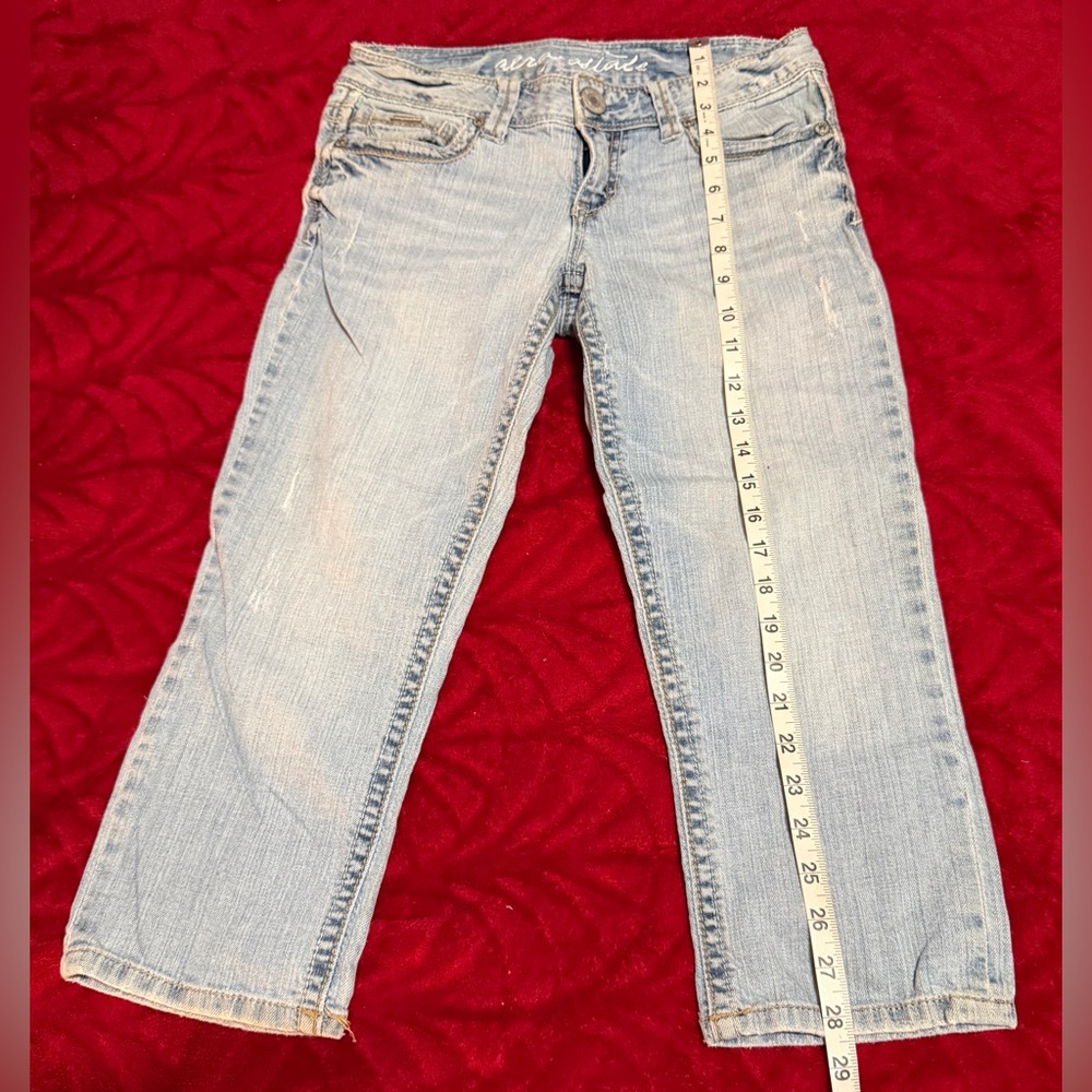 Like New Size 3/4 Aeropostale See Pics 4 Measurements will hit below the knee 🔥 - Picture 3 of 11